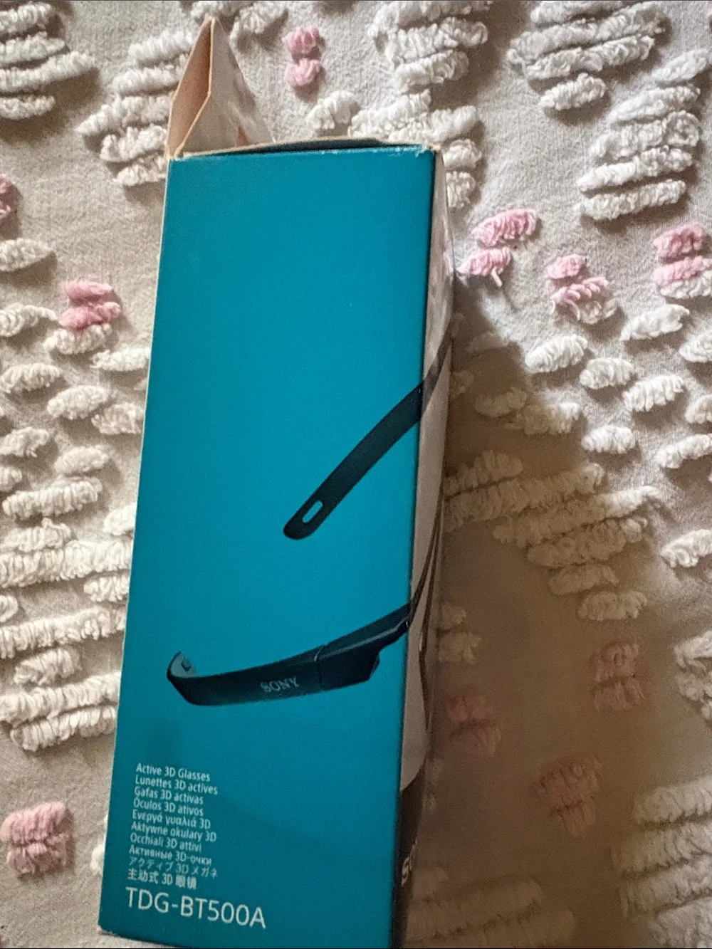 Sony Black Active 3D RF Glasses TDG-BT500A
